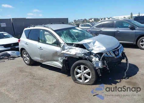 2009 Nissan Murano Sl from USA, damaged, VIN JN8AZ18U09W023526